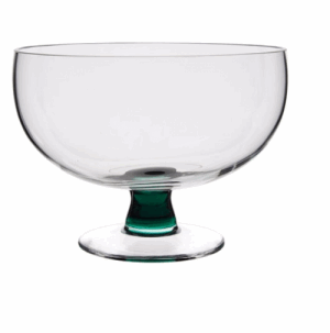 DARTINGTON CRYSTAL AURA FOREST SERVING BOWL
